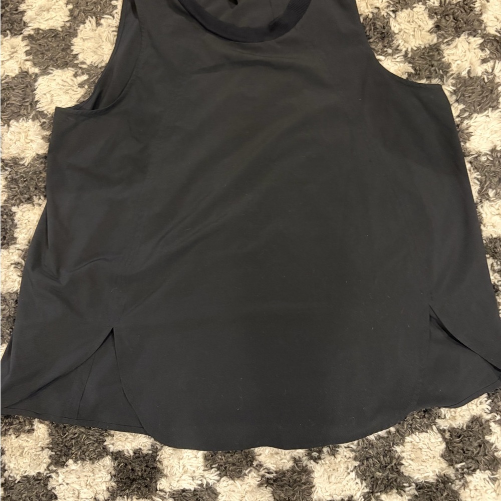 Athleta Black Scoop Neck Athletic Tank
